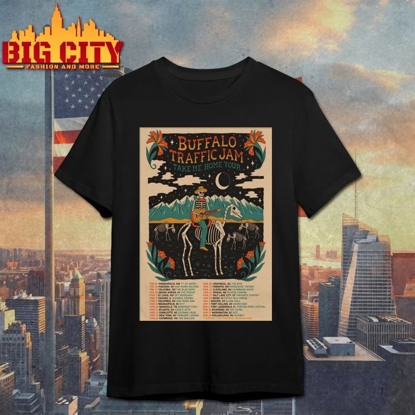 Buffalo Traffic Jam 2026 Take Me Home Tour Poster shirt