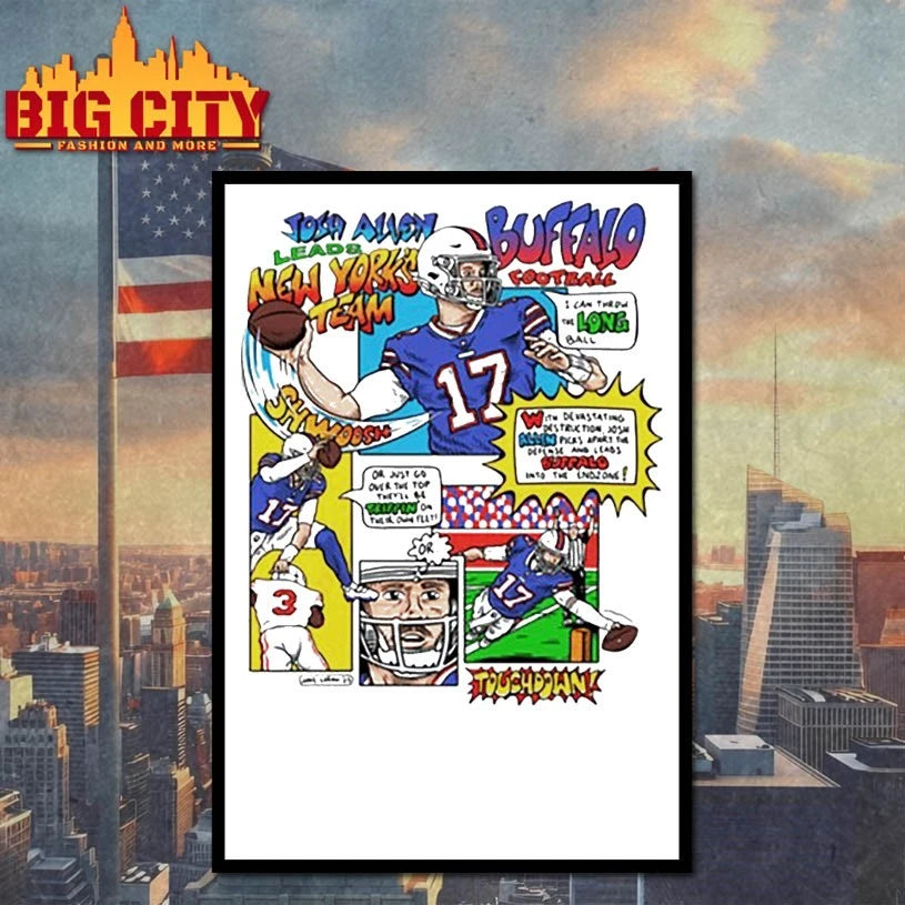 Buffalogo Super Josh Comic Book shirt