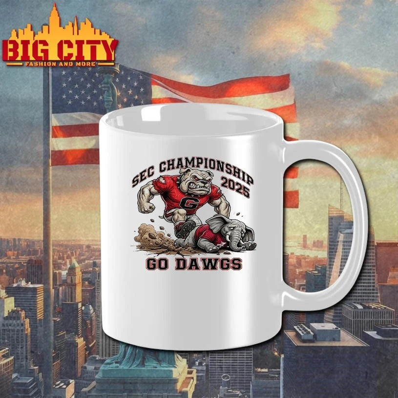 Official Bulldogs 2025 SEC Champions Go Dawgs shirt