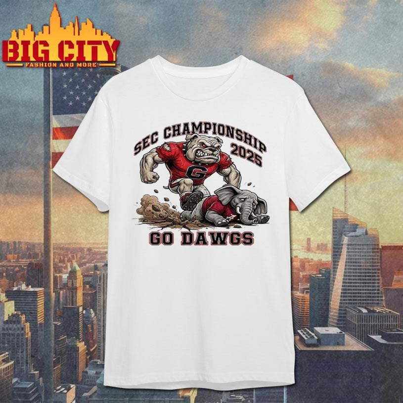 Bulldogs 2025 SEC Champions Go Dawgs Shirt