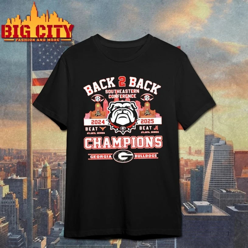 Bulldogs Sec B2B Champs shirt
