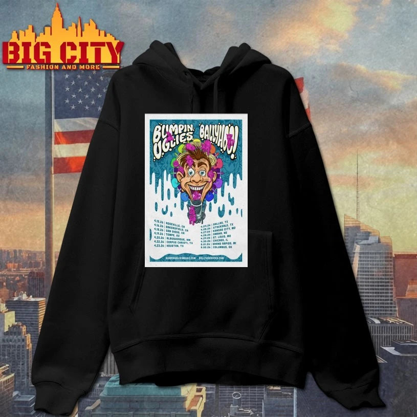 Bumpin Uglies And Ballyhoo April 2026 Shows Poster shirt