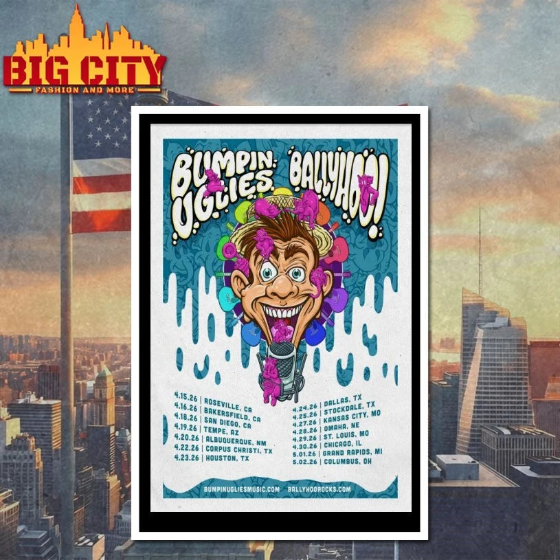 Bumpin Uglies And Ballyhoo April 2026 Shows Poster shirt