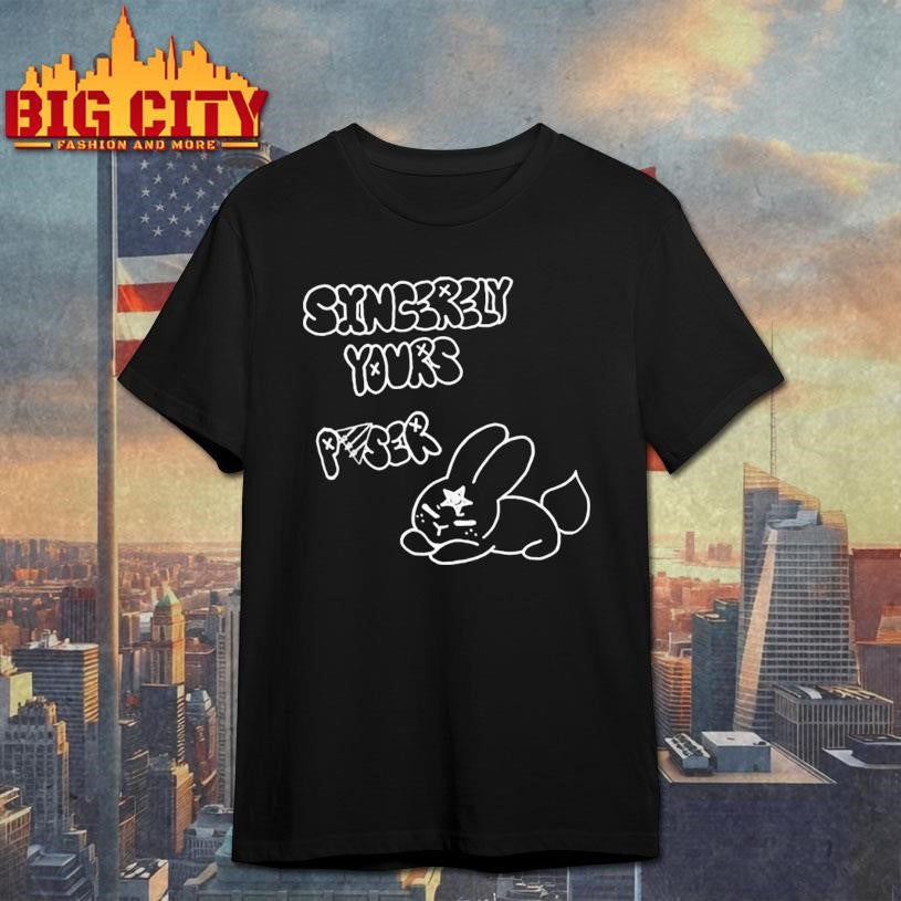 Bunny Sincerely Yours Poser shirt