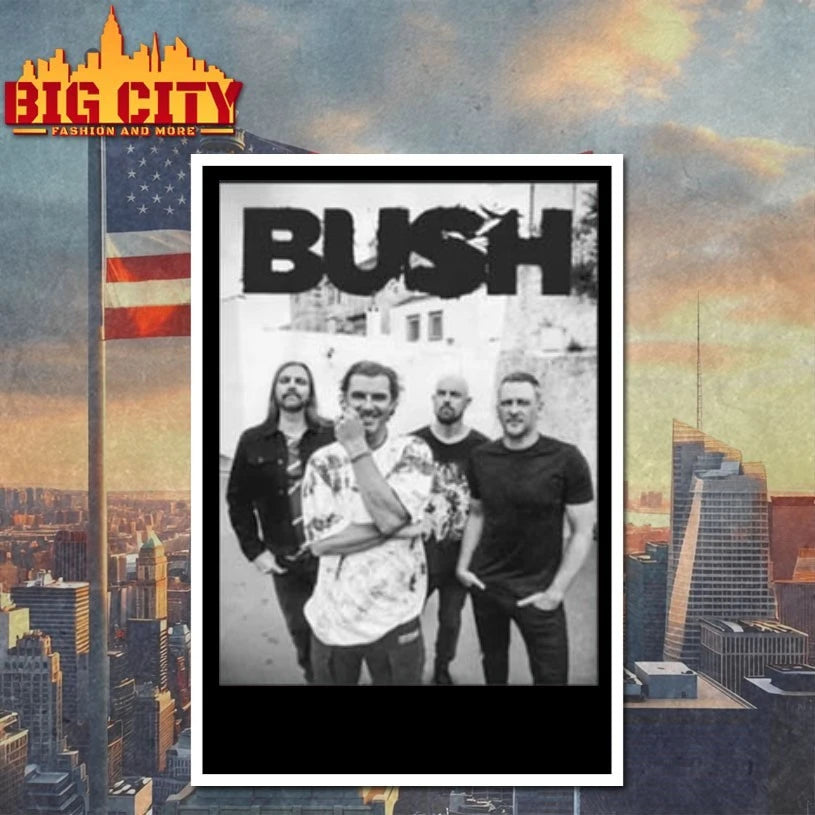 Bush Band Photo 2025 Tour shirt