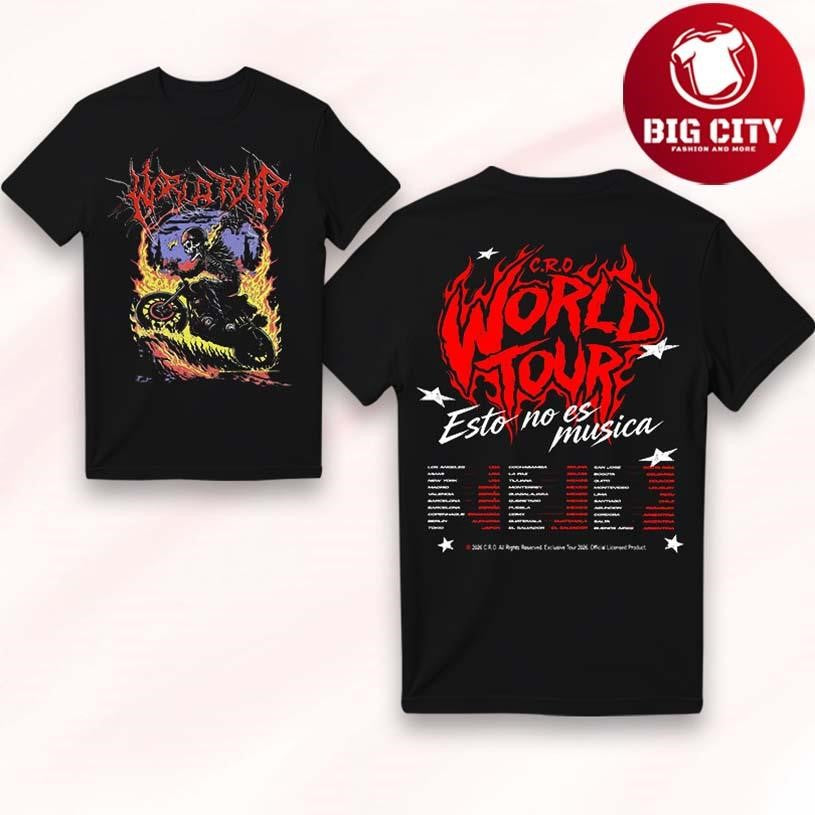 C R O Preventa Camiseta WT Fuego Two Sided Shirt