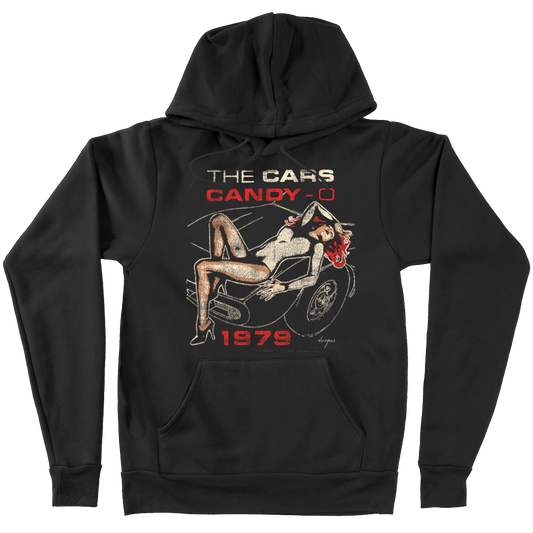 THE CARS Spectacular Hoodie, Candy-O Vintage 1979