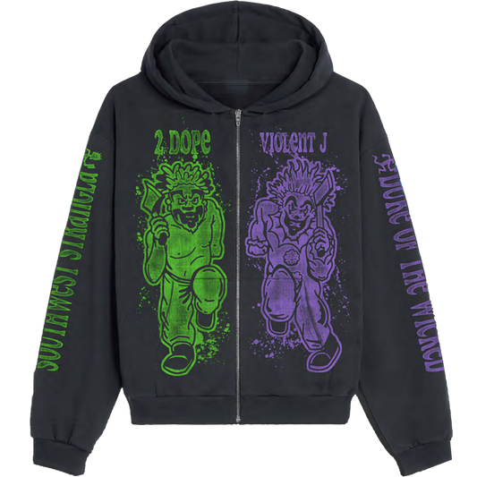 "Running With Axes" Zip Hoodie