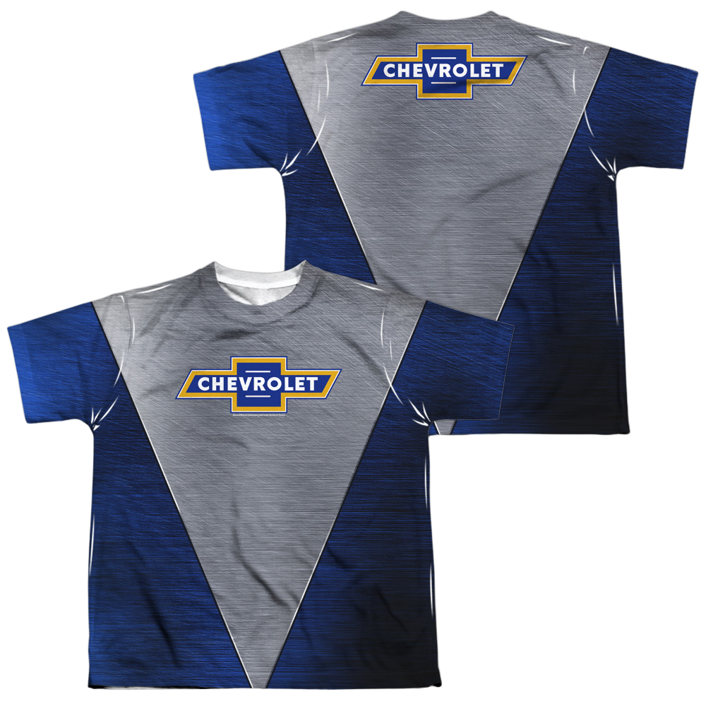 Chevrolet Shiny Chevy Logo - Youth All-Over Print T-Shirt (Ages 8-12) Hoodie, Sweatshirt | ZylaModa.com