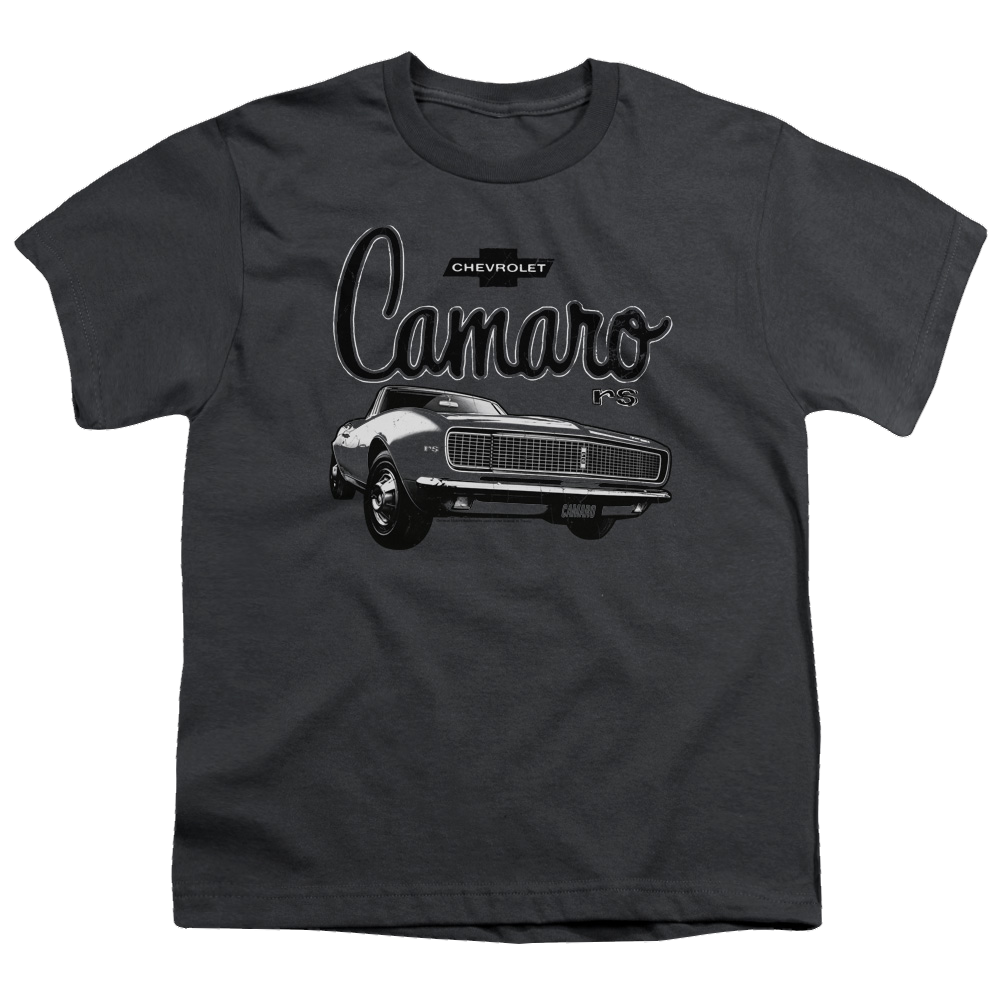Chevrolet Script Car - Youth T-Shirt (Ages 8-12) Hoodie, Sweatshirt | ZylaModa.com