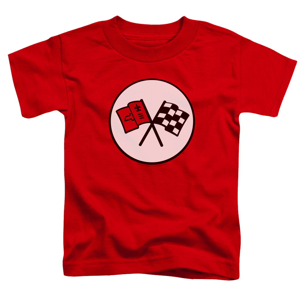 Chevrolet 2nd Gen Vette Logo - Kid's T-Shirt (Ages 4-7) Hoodie, Sweatshirt | ZylaModa.com