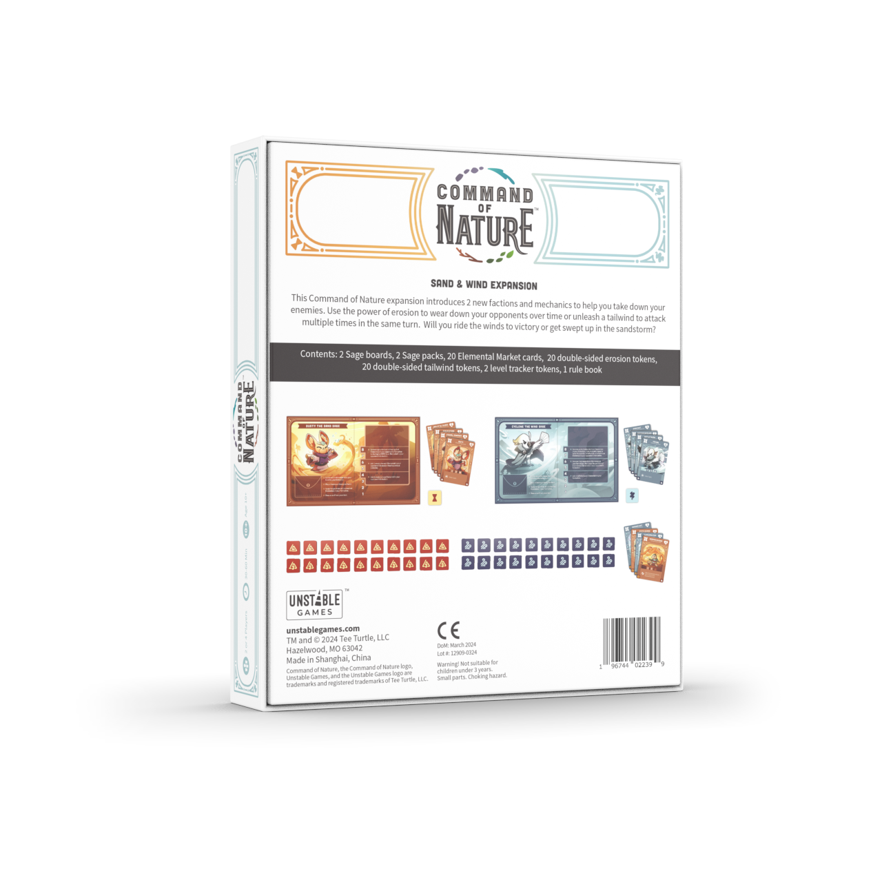 Command of Nature: Sand & Wind Expansion