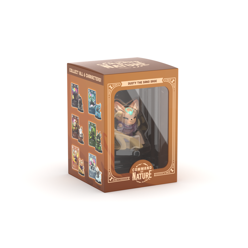 Command of Nature: Dusty the Sand Sage Vinyl Figure
