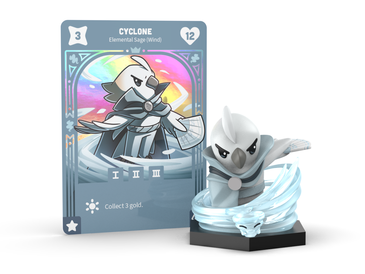Command of Nature: Cyclone the Wind Sage Vinyl Figure