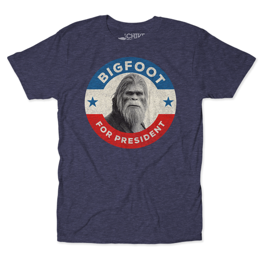 Bigfoot For President Unisex Tee