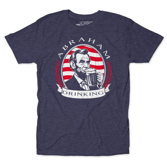 Abraham Drinking Unisex Tee
