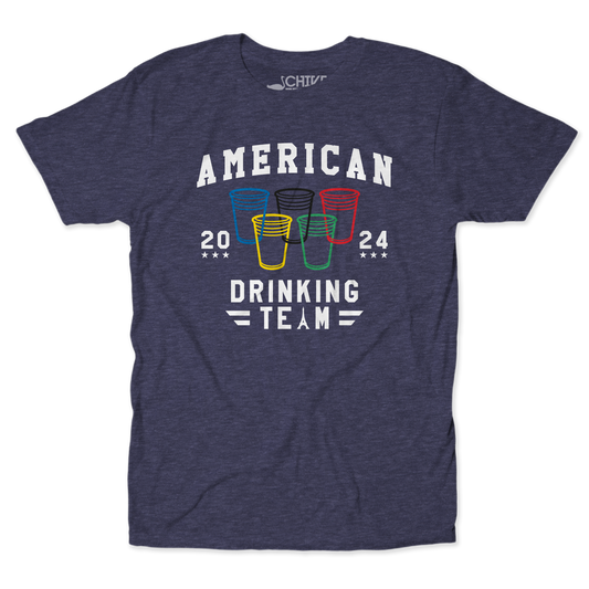 American Drinking Team Unisex Tee