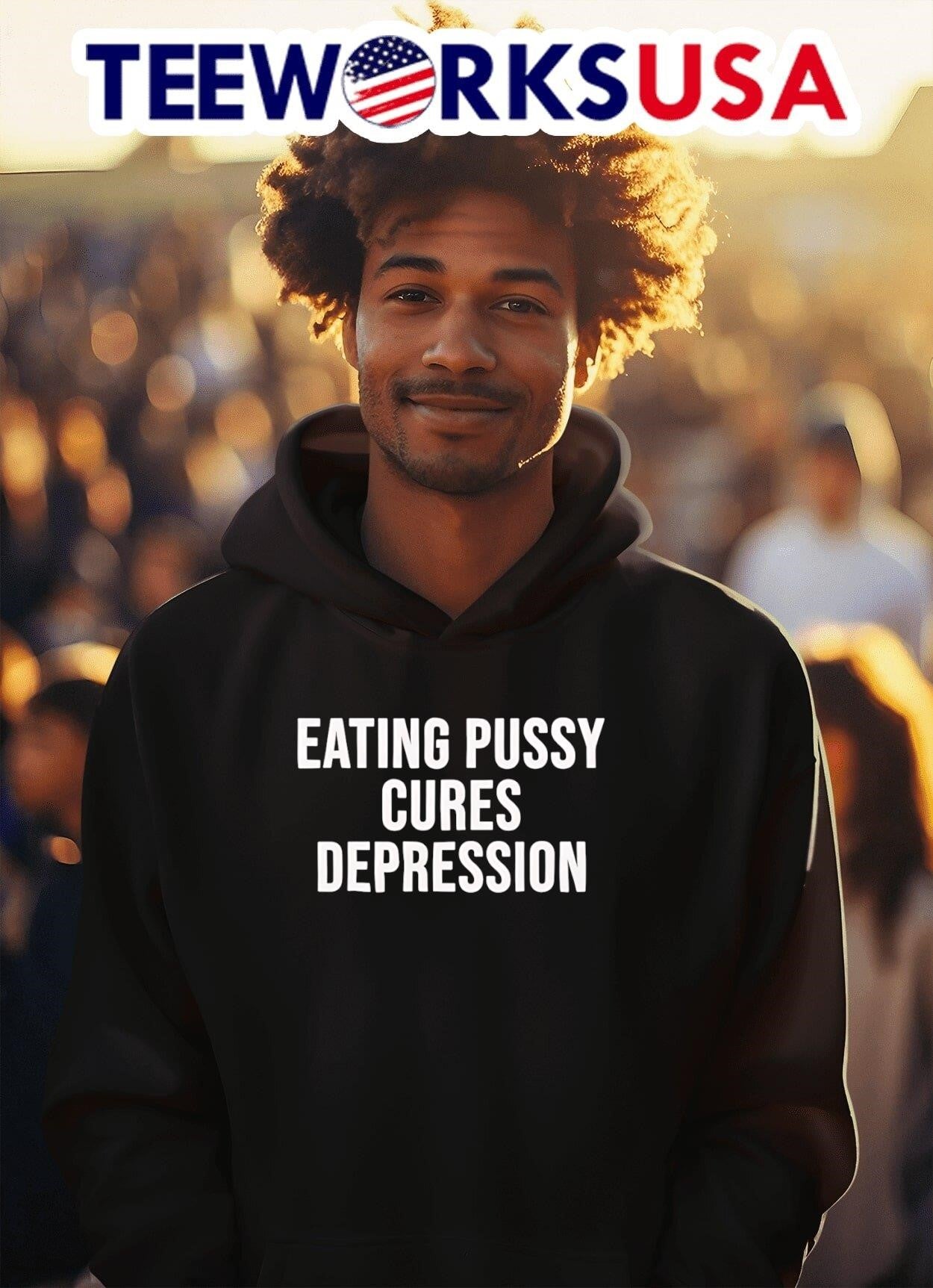 Eating Pussy Cures Depression Shirt
