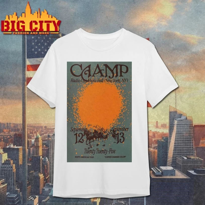 Caamp In New York Sep 12 – 13, 2025 Poster shirt