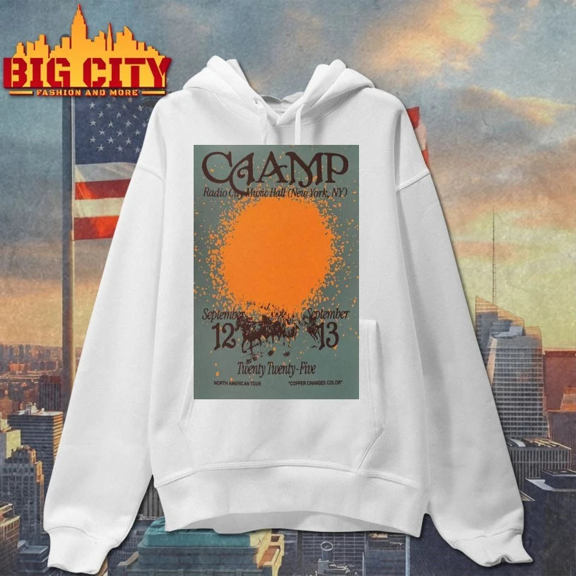 Caamp Tour New York, NY 2025 Poster shirt
