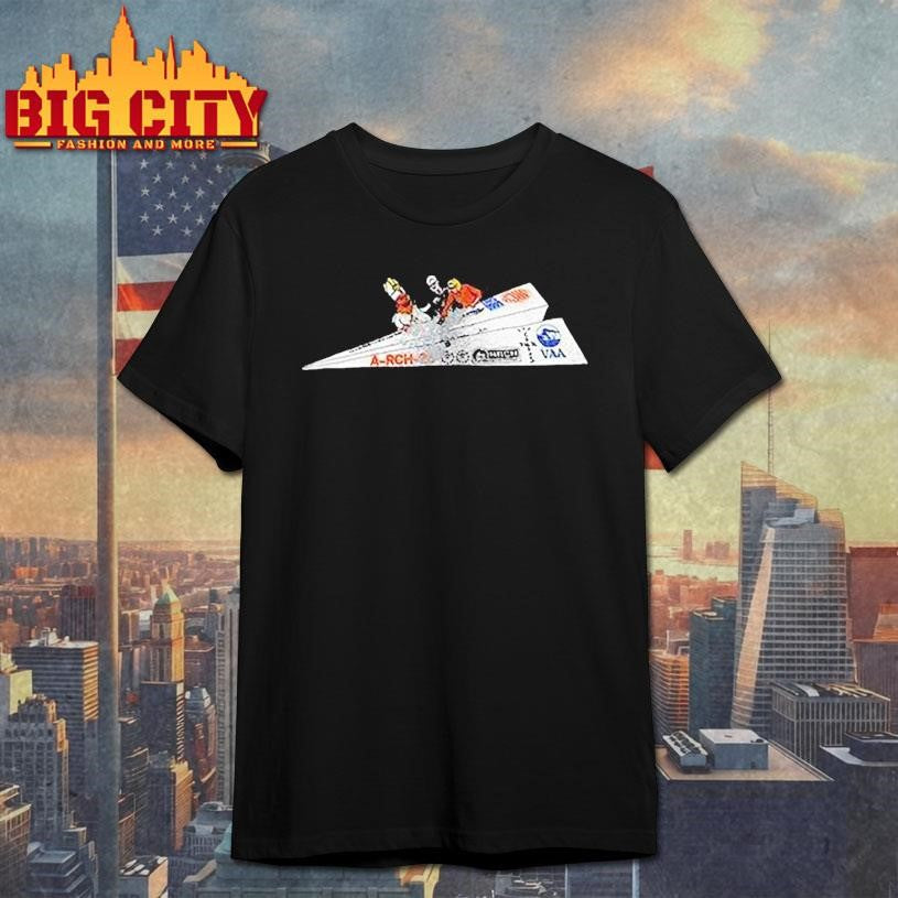 Cactus Jack X Virgil Abloh Arch Paper Plane Shirt