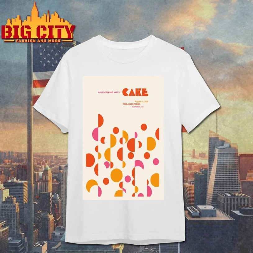 Cake Carnation WA August 23 2026 Poster shirt