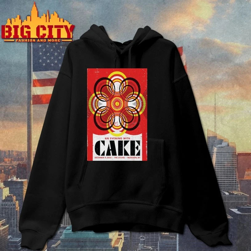 Cake Dec 9 2025 The Sylvee, Madison, WI Poster shirt