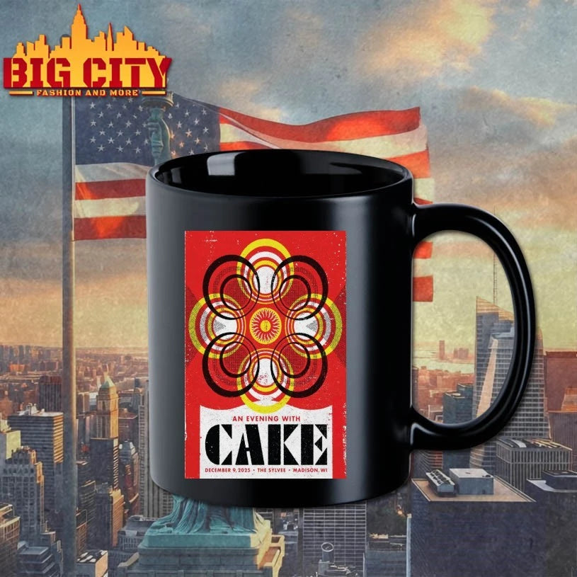 Cake Dec 9 2025 The Sylvee, Madison, WI Poster shirt