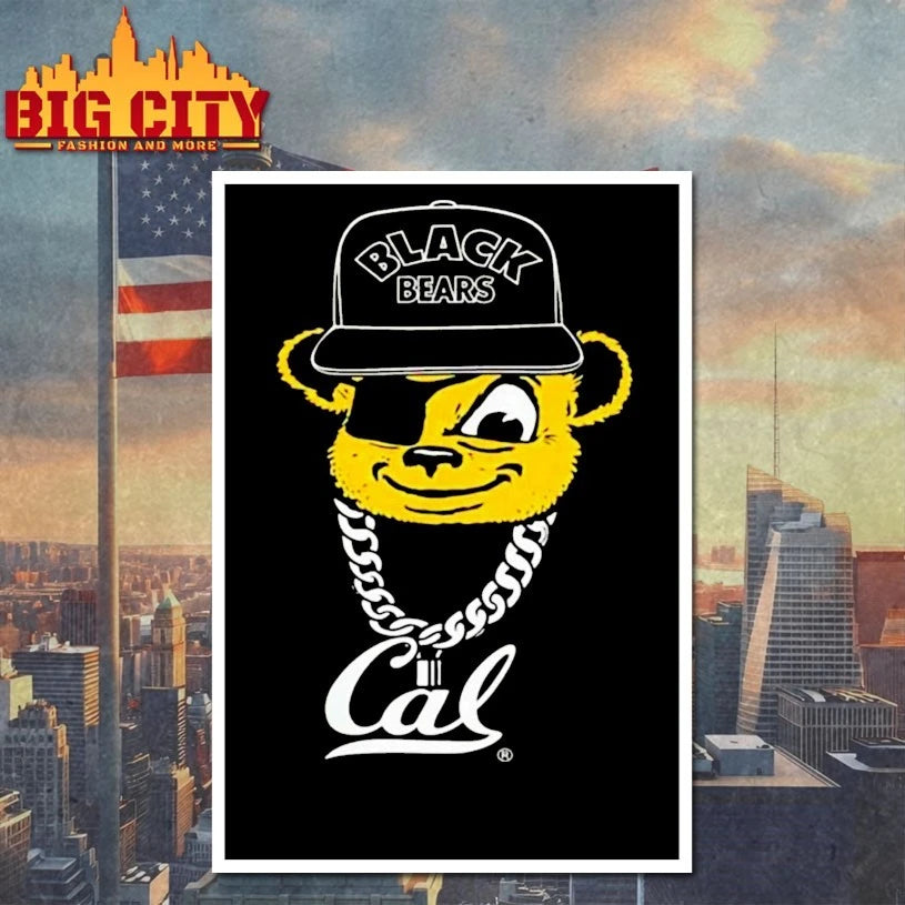 Cal Football Back Bear Shirt