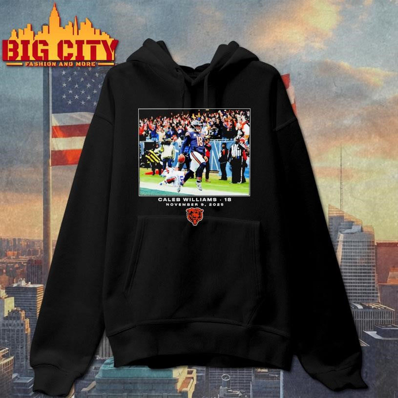 Caleb Williams Bears Flash Features Week 10 Shirt