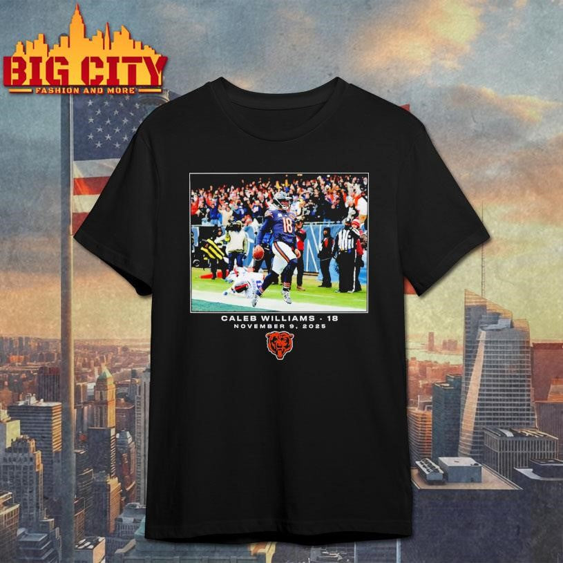 Caleb Williams Bears Flash Features Week 10 Shirt