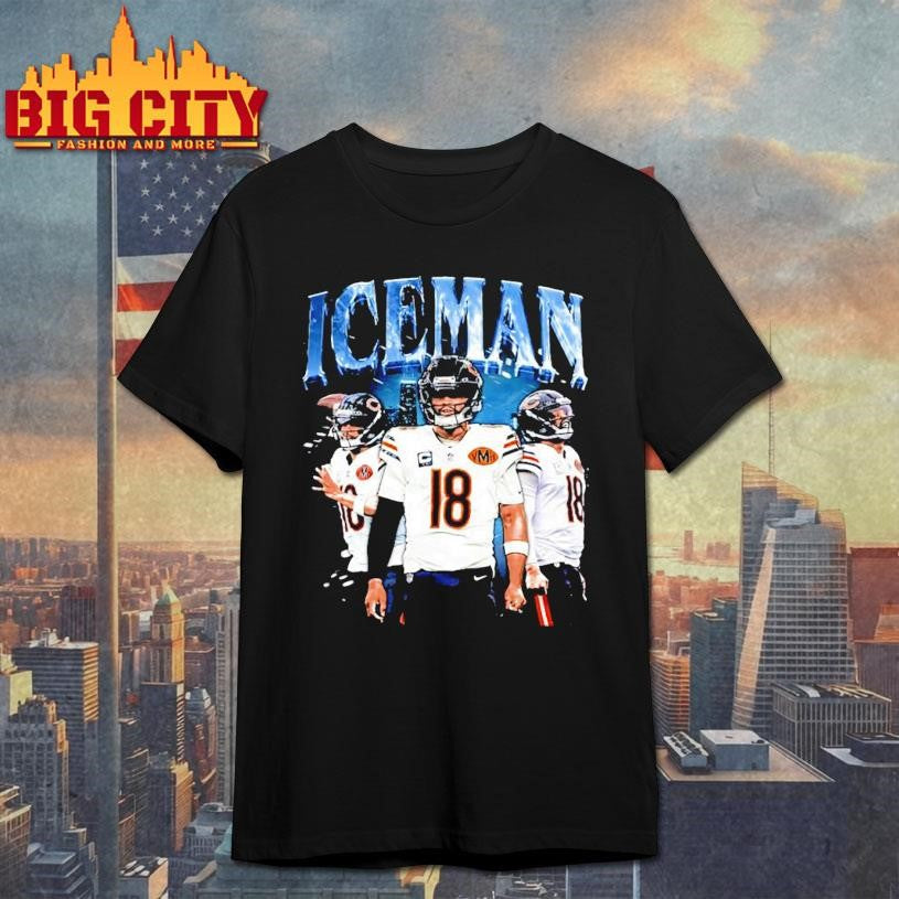 Caleb Williams Bears Iceman 2025 Shirt