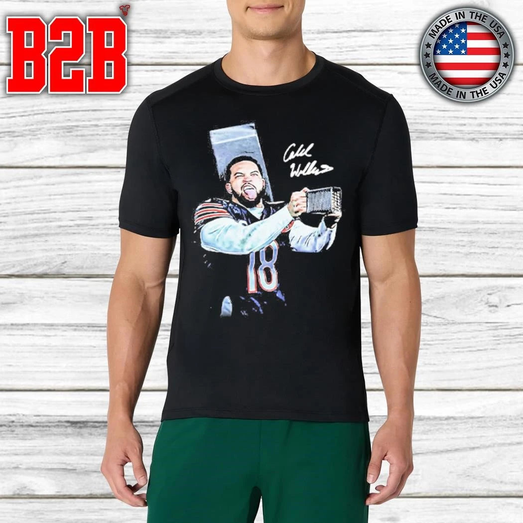 Caleb Williams Cheese Grater Chicago Football Shirt