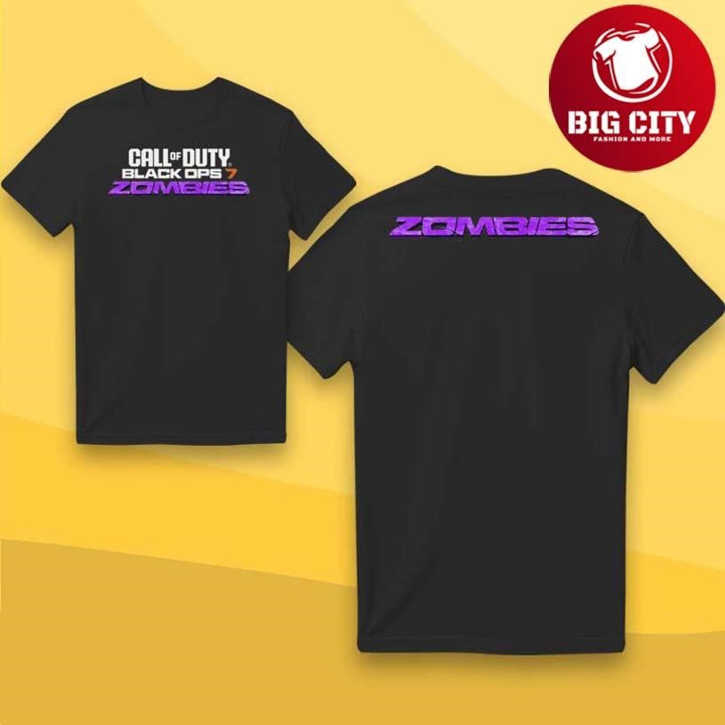 Call Of Duty Black Ops 7 Zombies Two Sided Shirt