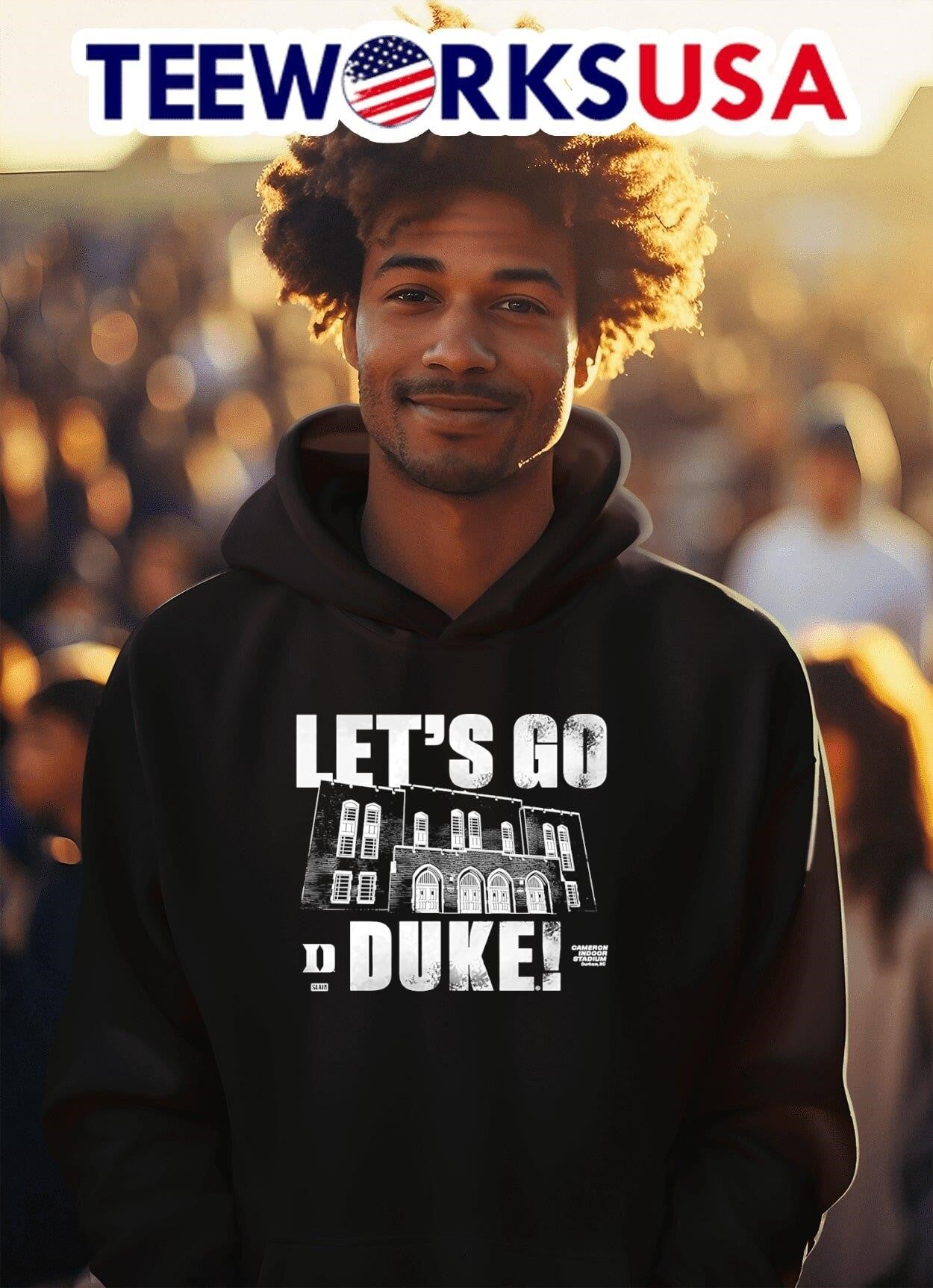 Cameron Indoor Let’s Go Duke Shirt