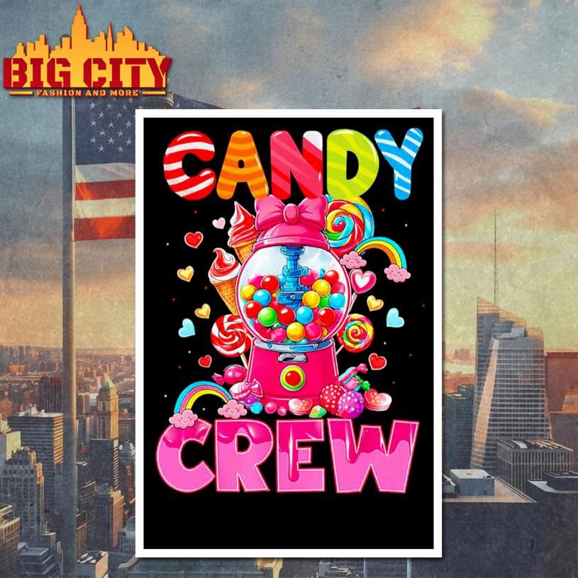 Candy Crew Candy Costume Women Candy Land Kids Sweetie Shirt