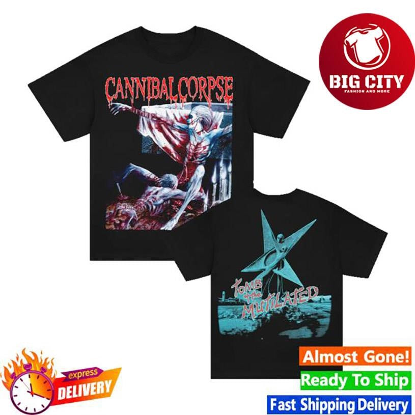 Cannibalcorpse Tomb Of The Mutilated Two Sided Shirt