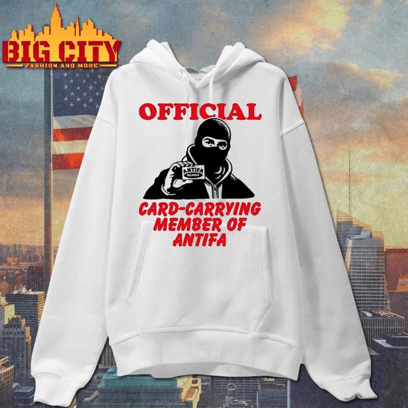 Card Carrying Member Of Antifa Shirt