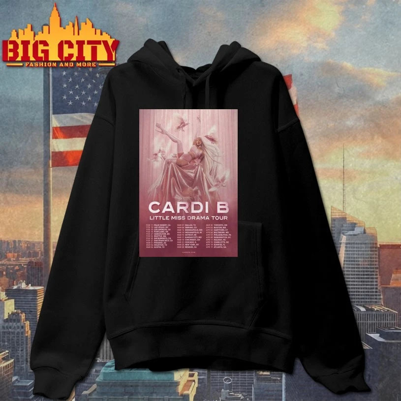 Cardi B 2025 World Tour Poster Shirt