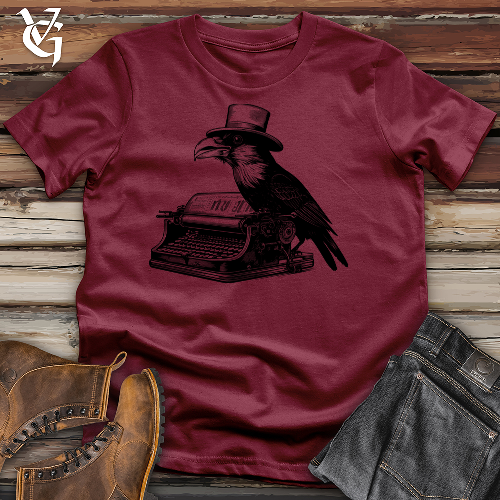 Vintage Raven Scribbles Cotton Tee
