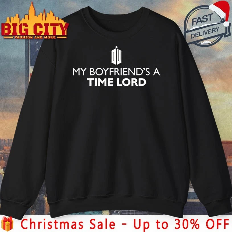 Carrie Capri My Boyfriend’s A Time Lord shirt