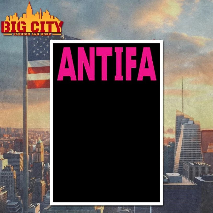 Carrie Milburn Wearing Antifa shirt