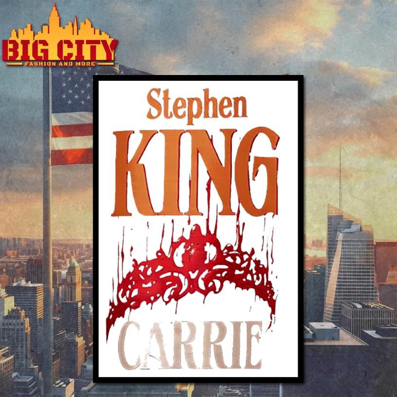 Carrie Stephen King novel shirt