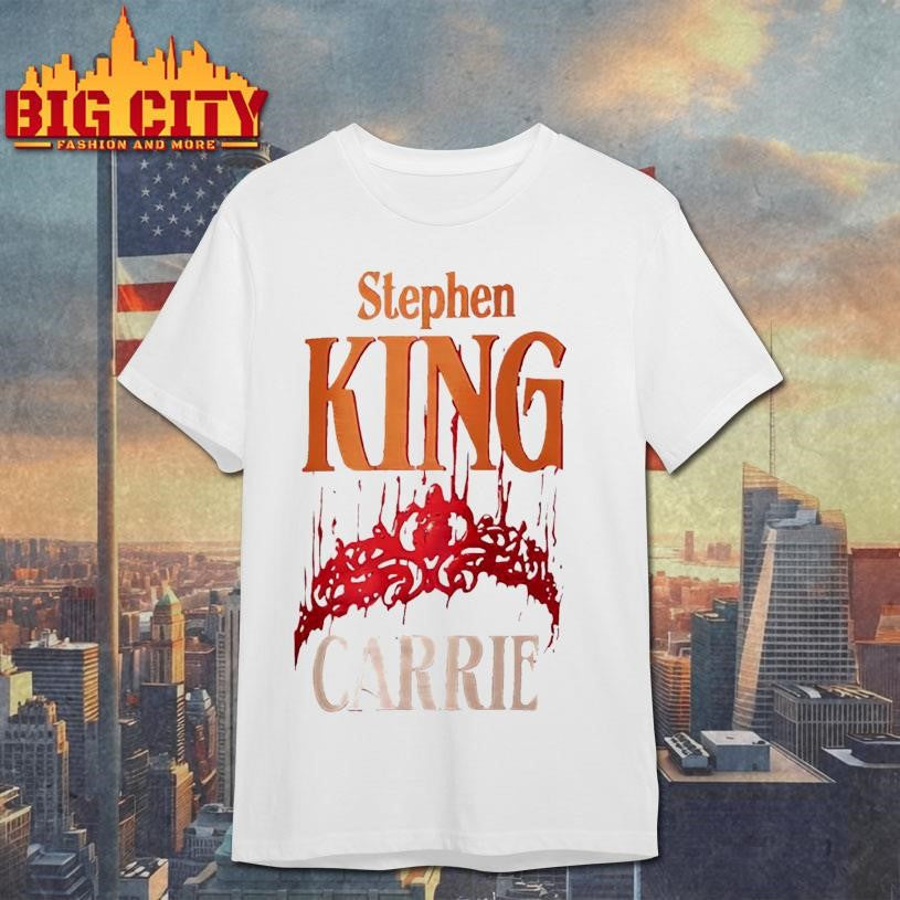 Carrie Stephen King novel shirt