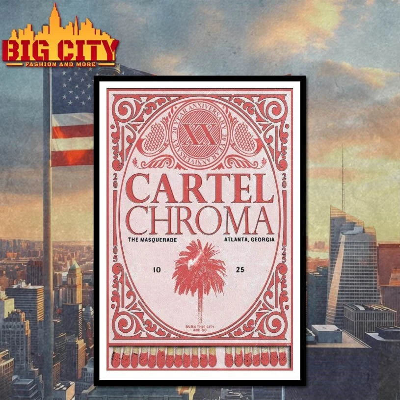 Cartel Chroma The Masquerade October 25 2025 Poster shirts