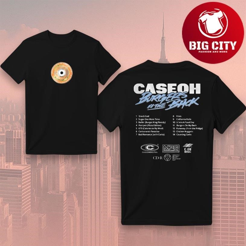 CaseOh Burgers In The Back Two Sided Shirt