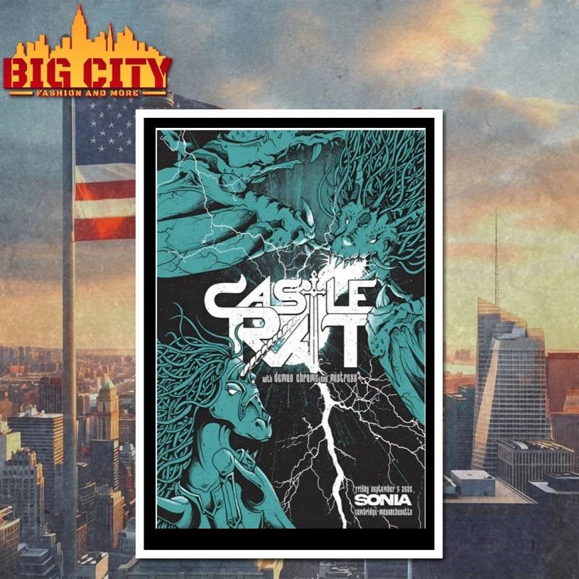 Castle Rat Sep 05, 2025 Sonia All Ages TIX Poster Shirts