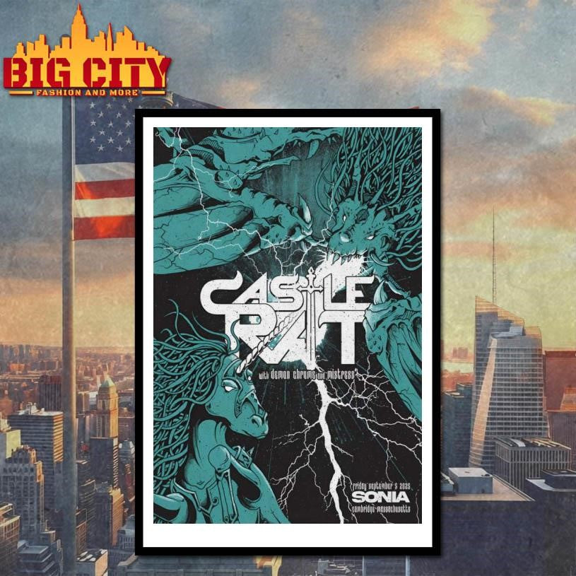 Castle Rat in Cambridge MA On Sept 5 2025 Poster Shirt