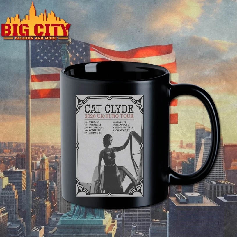 Cat Clyde UK-EU Tour 2026 Poster shirt