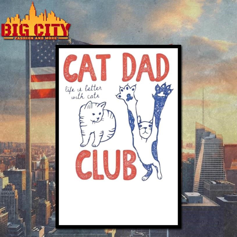 Cat Dad Club Shirt